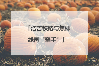 浩吉铁路与焦柳线再“牵手”